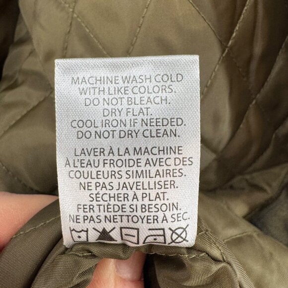 Cozi Scala Woven Shacket Womens Brown Plaid Lined Long Sleeve Jacket Size S - Picture 8 of 12